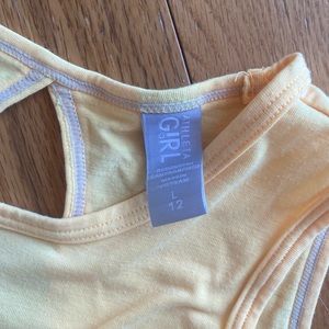 Yellow Athleta Girl Tank Top. Large 12